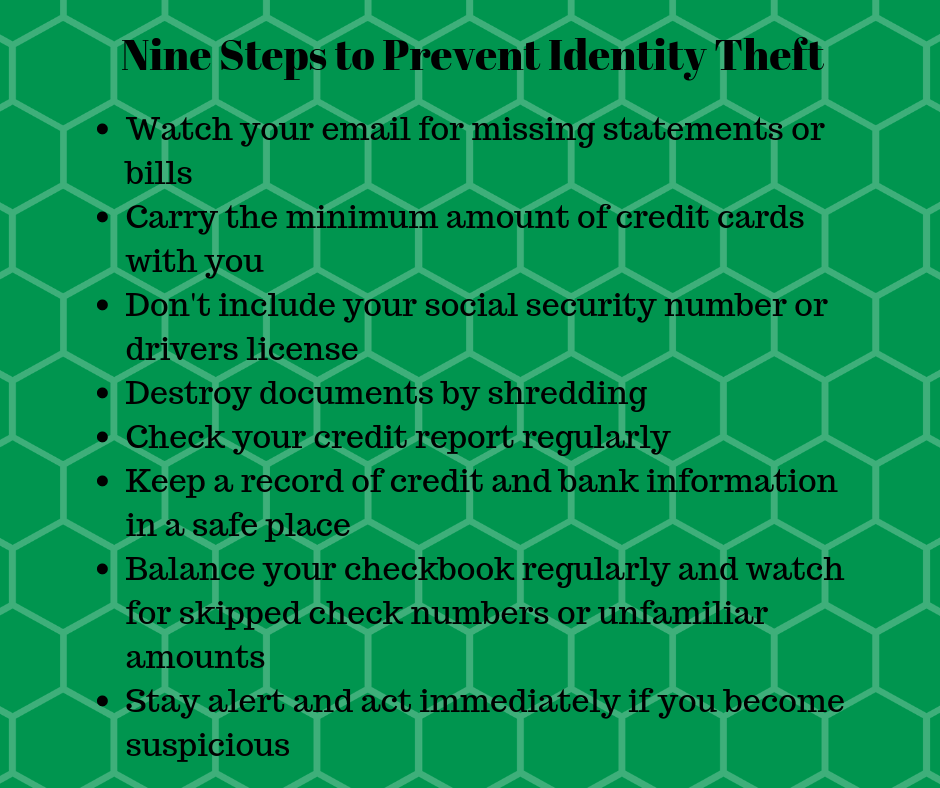 prevent identity theft